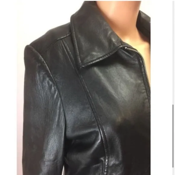 Pelle Studio Genuine Leather Jacket with Fitted Shape