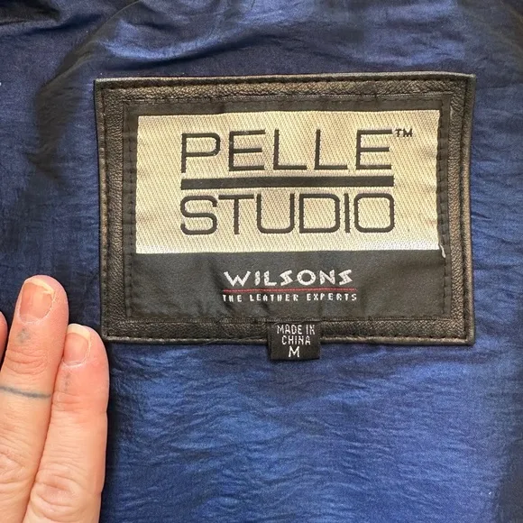 Pelle Studio Genuine Leather Jacket with Fitted Shape