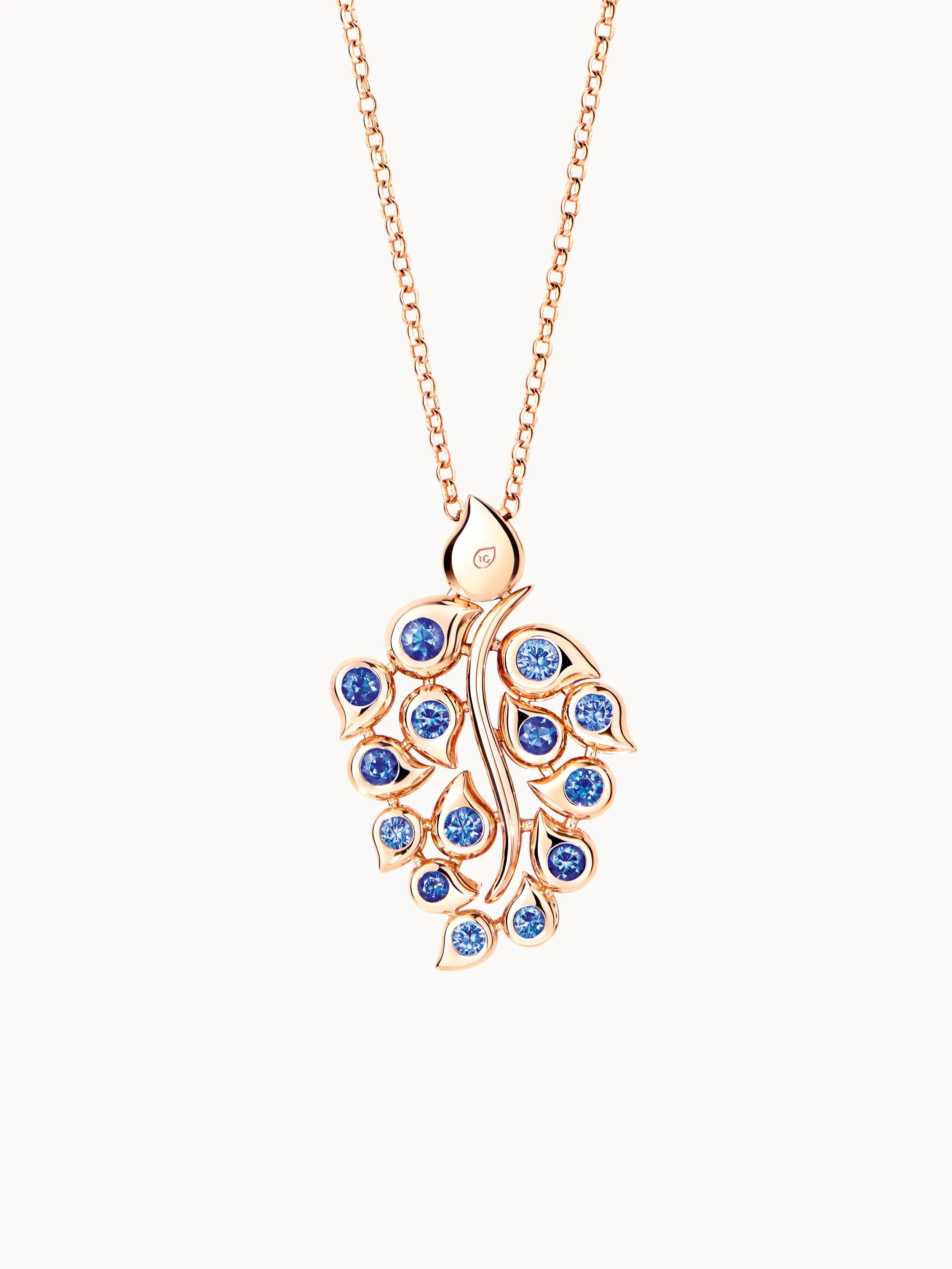 Pendant SNOWFLAKES Leaf Classic / 'Sky' 'Sky'