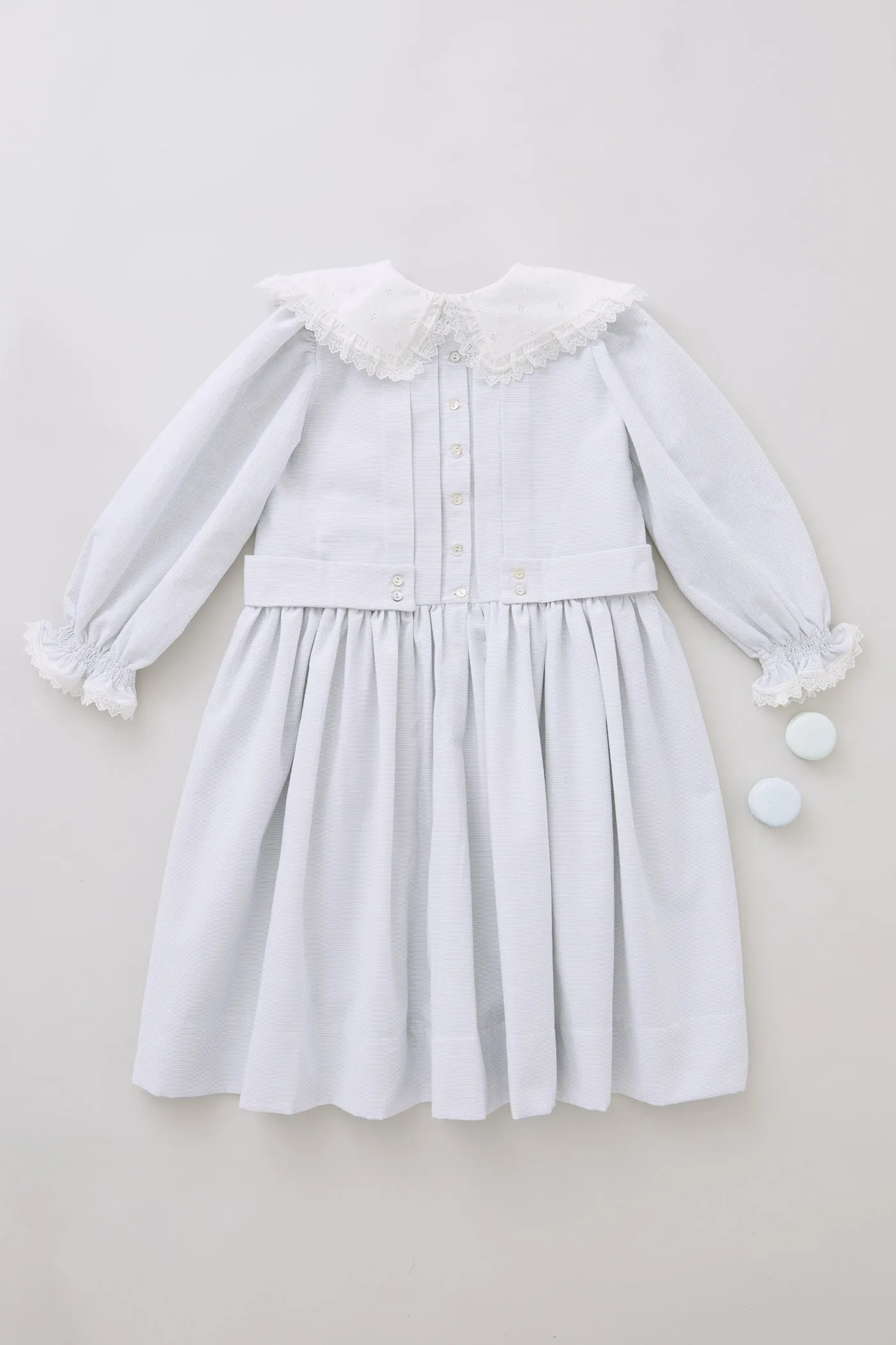 Piano Dress Light Grey