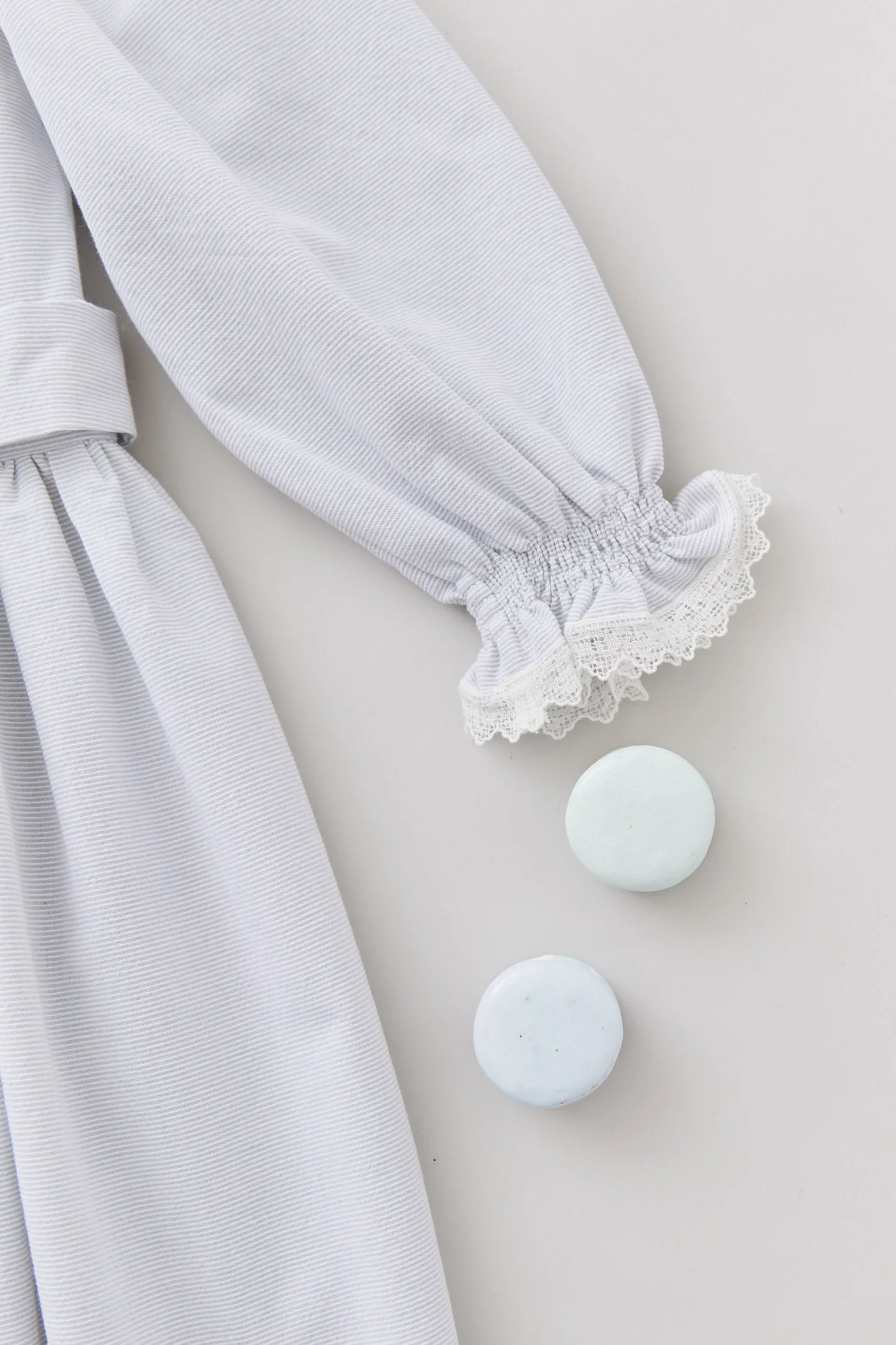 Piano Dress Light Grey