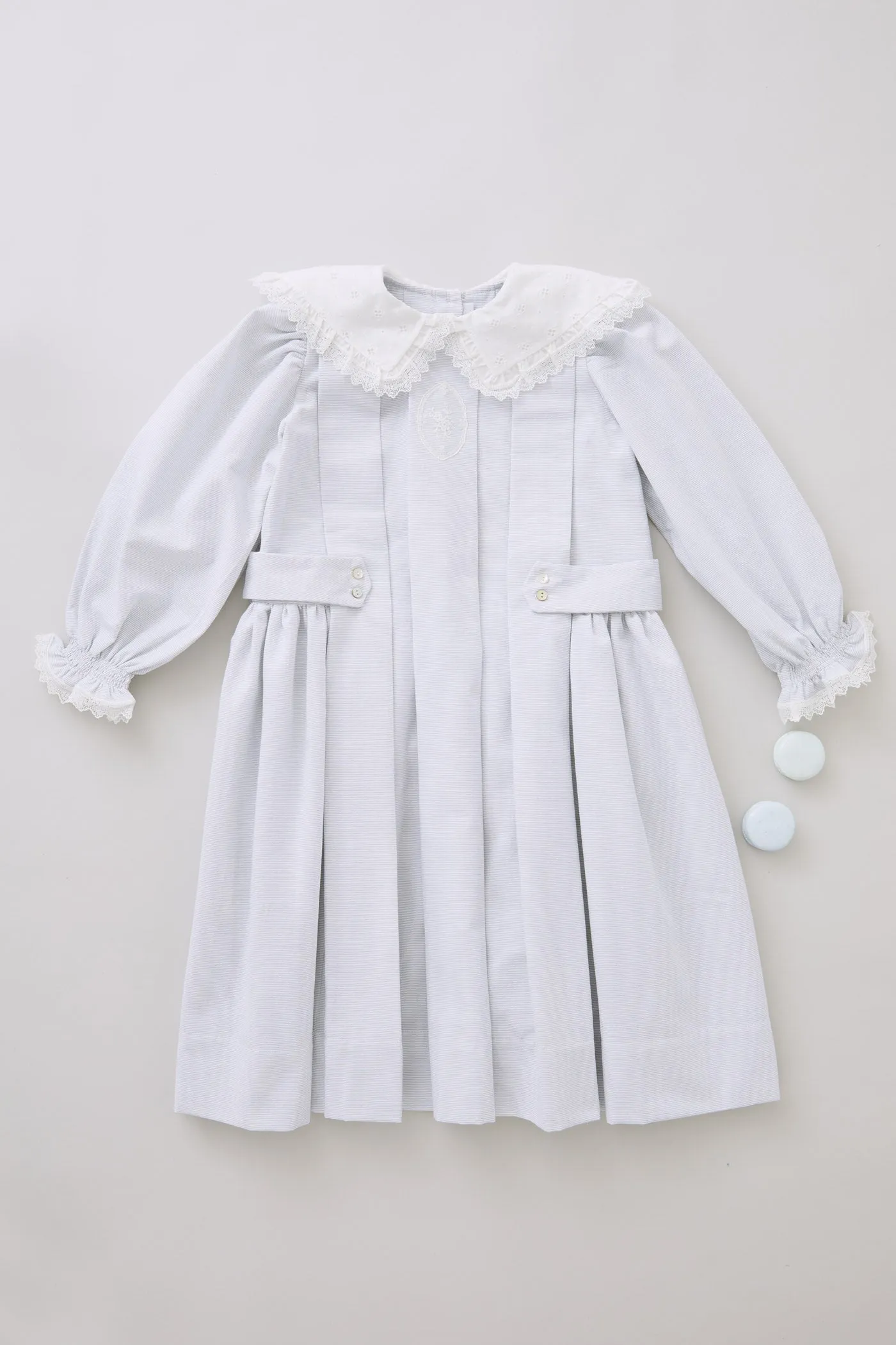 Piano Dress Light Grey