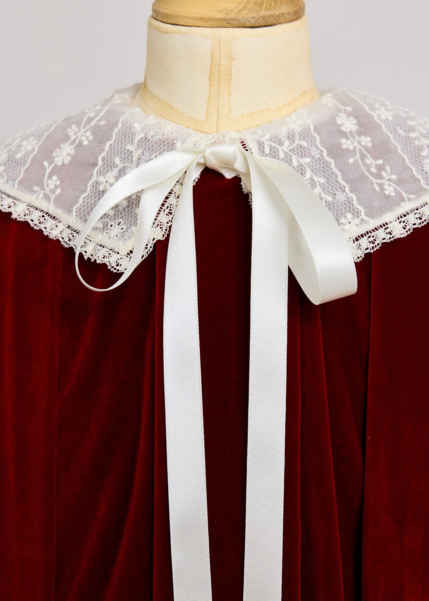 Piano Dress Red Velvet