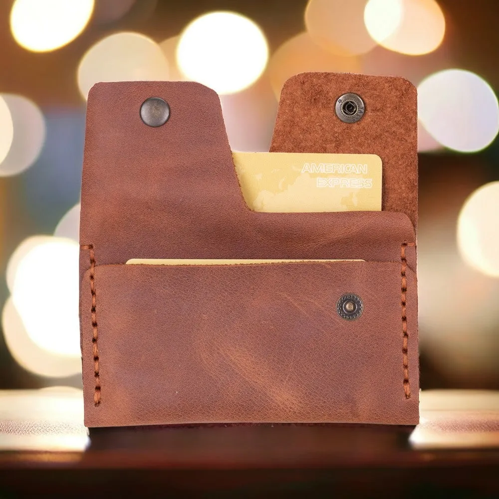 Porta Geniune Leather Card Holder