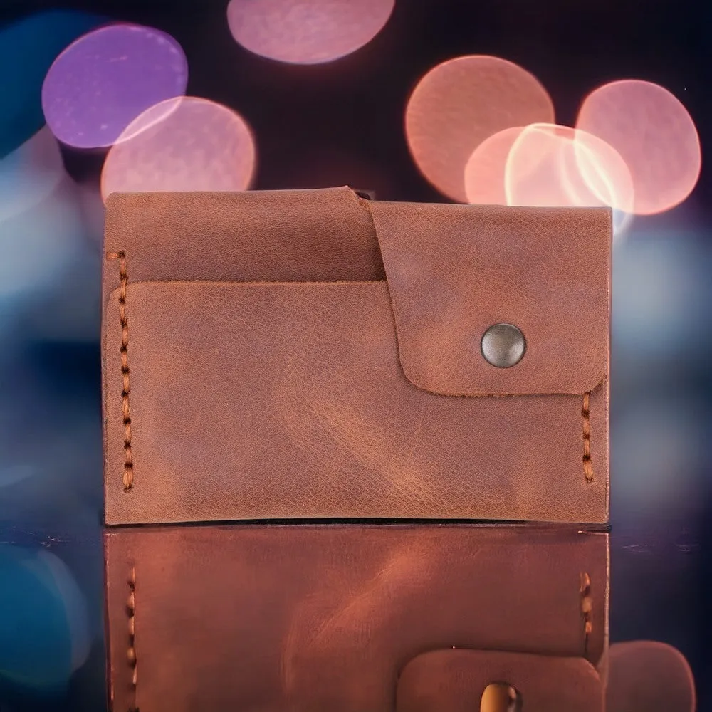 Porta Geniune Leather Card Holder