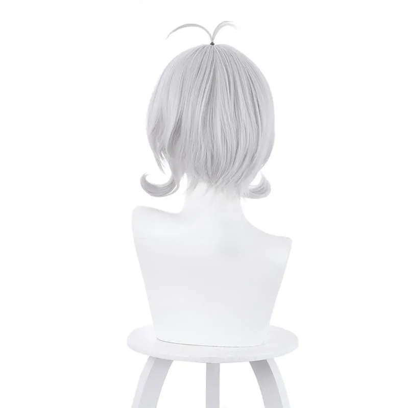 Princess Connect! Re:Dive Kokoro Natsume Silver Gray Short Synthetic Cosplay Wig