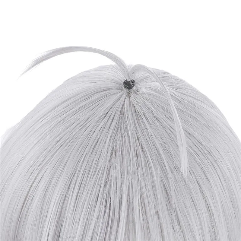 Princess Connect! Re:Dive Kokoro Natsume Silver Gray Short Synthetic Cosplay Wig