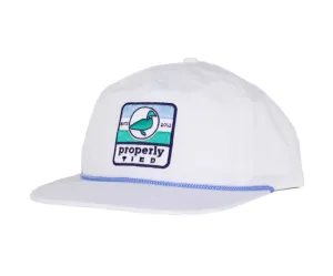 Properly Tied Boys Rope Hat Sign Logo