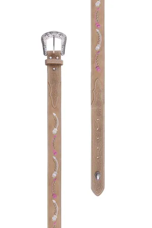 Pure Western Kids Arrow Belt - Light Tan P4W5987BLT