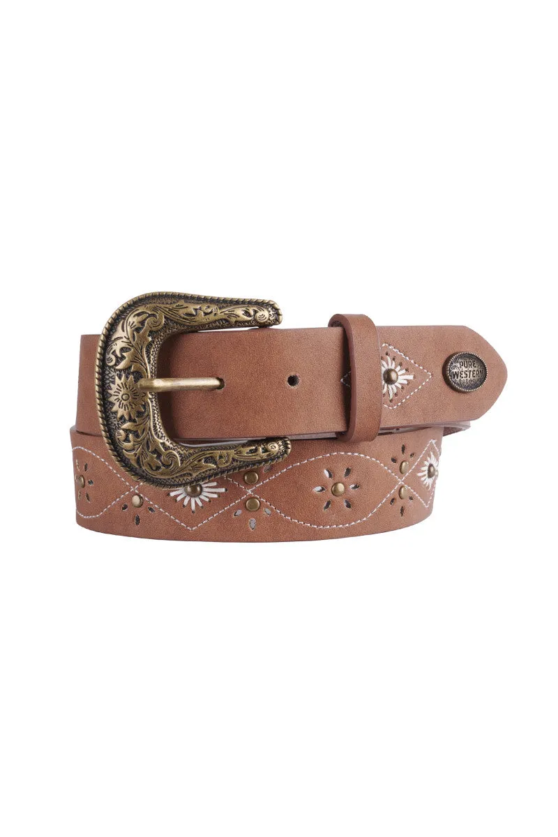 Pure Western Lauren Belt - Tan