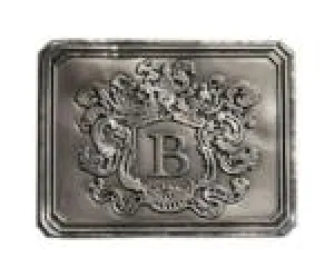 "B" Noble Initial Crest