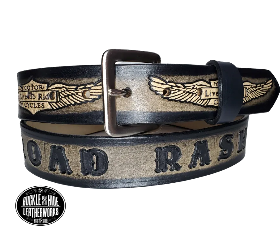 "The SGT AT Arms" Leather Belt