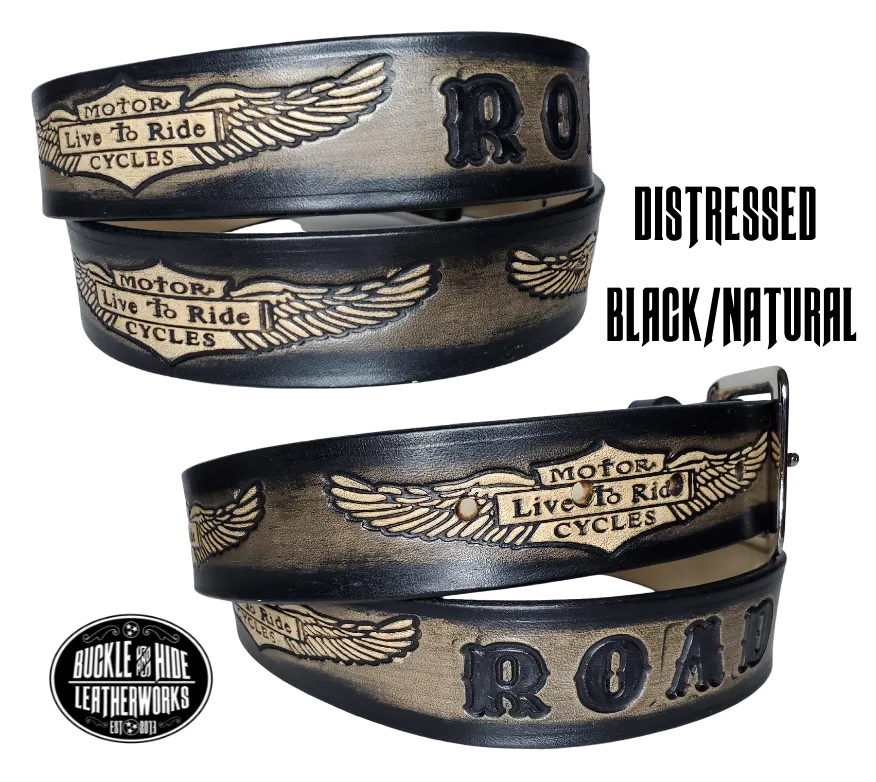 "The SGT AT Arms" Leather Belt