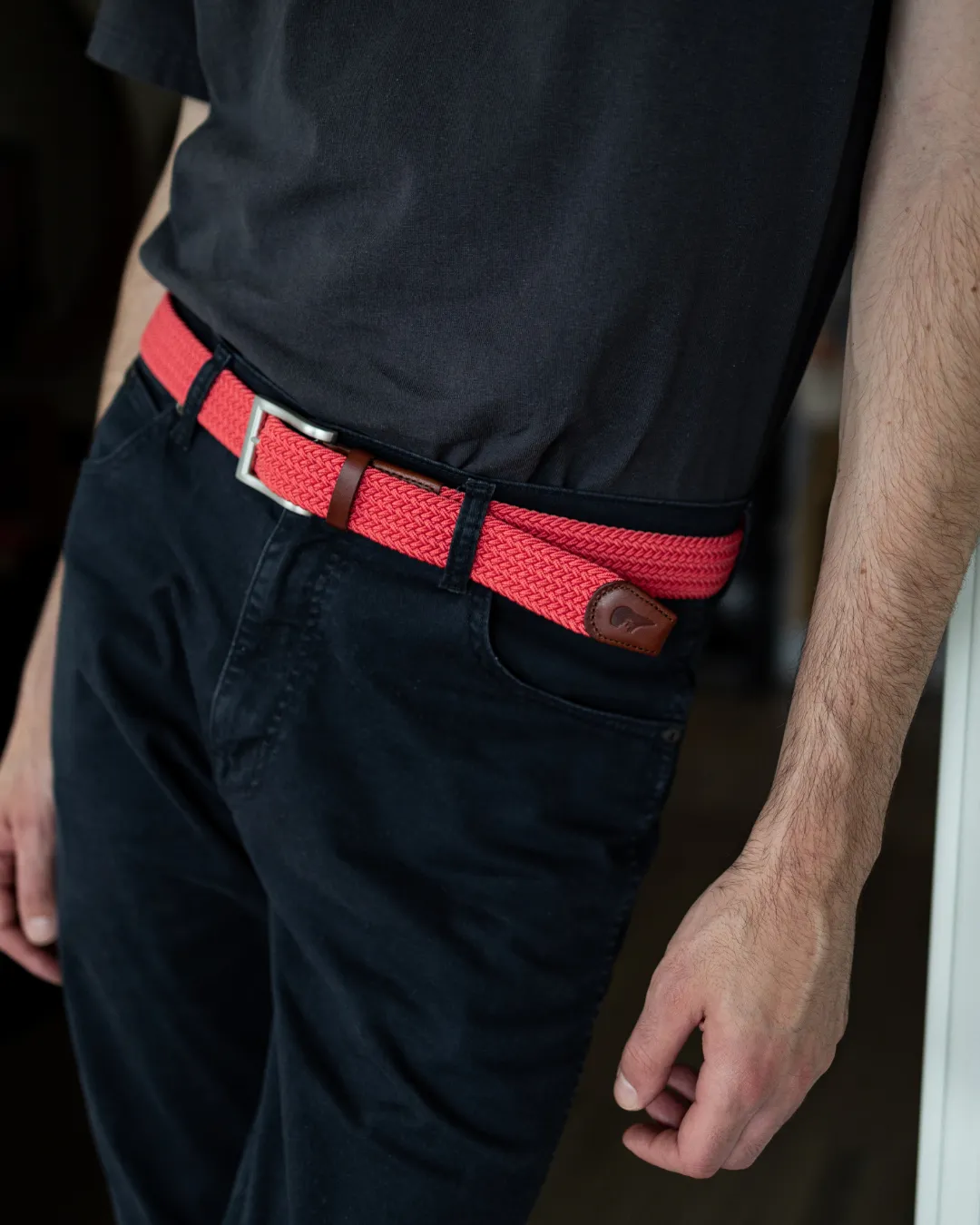 Recycled Elastic Woven Belt George