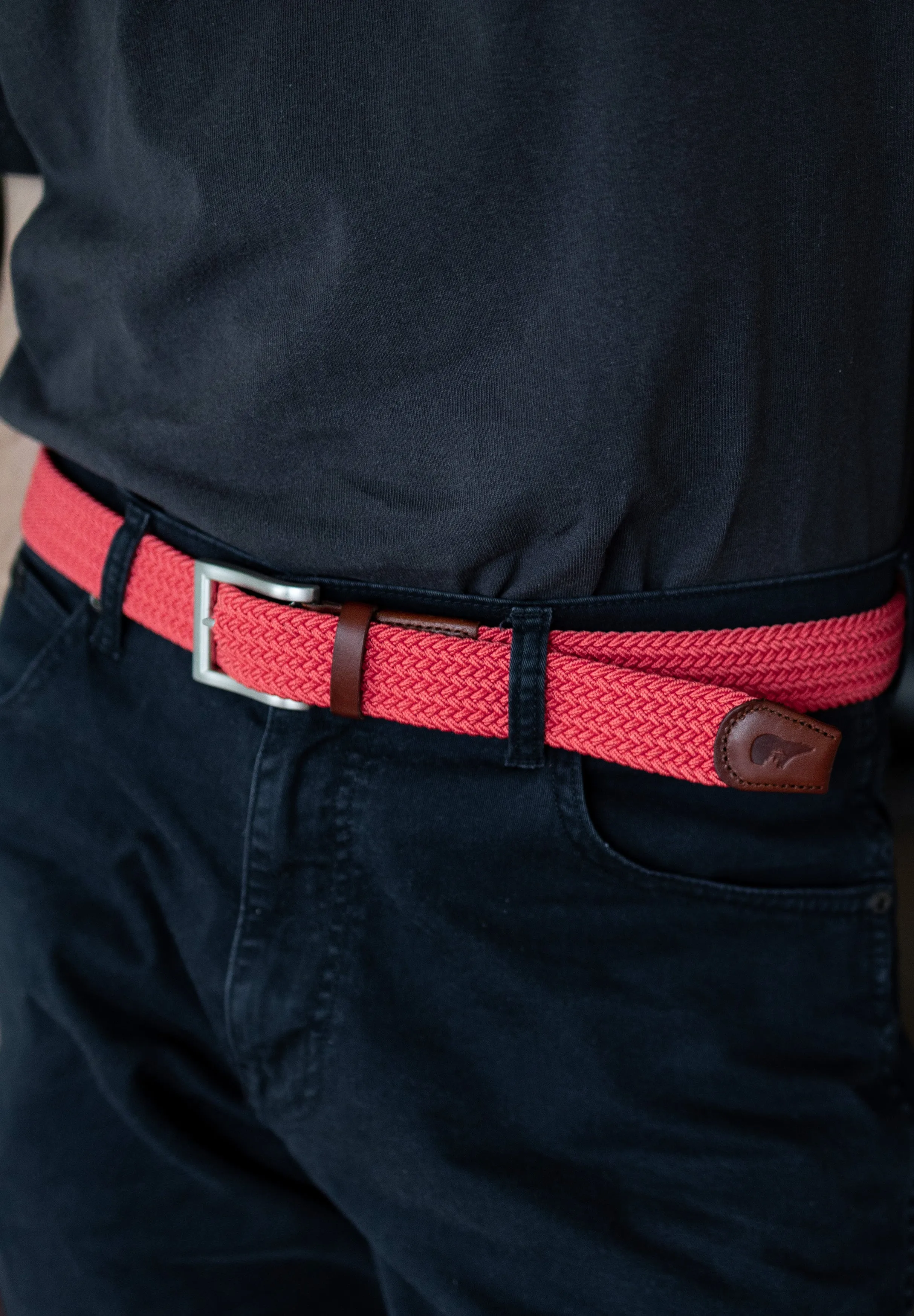 Recycled Elastic Woven Belt George