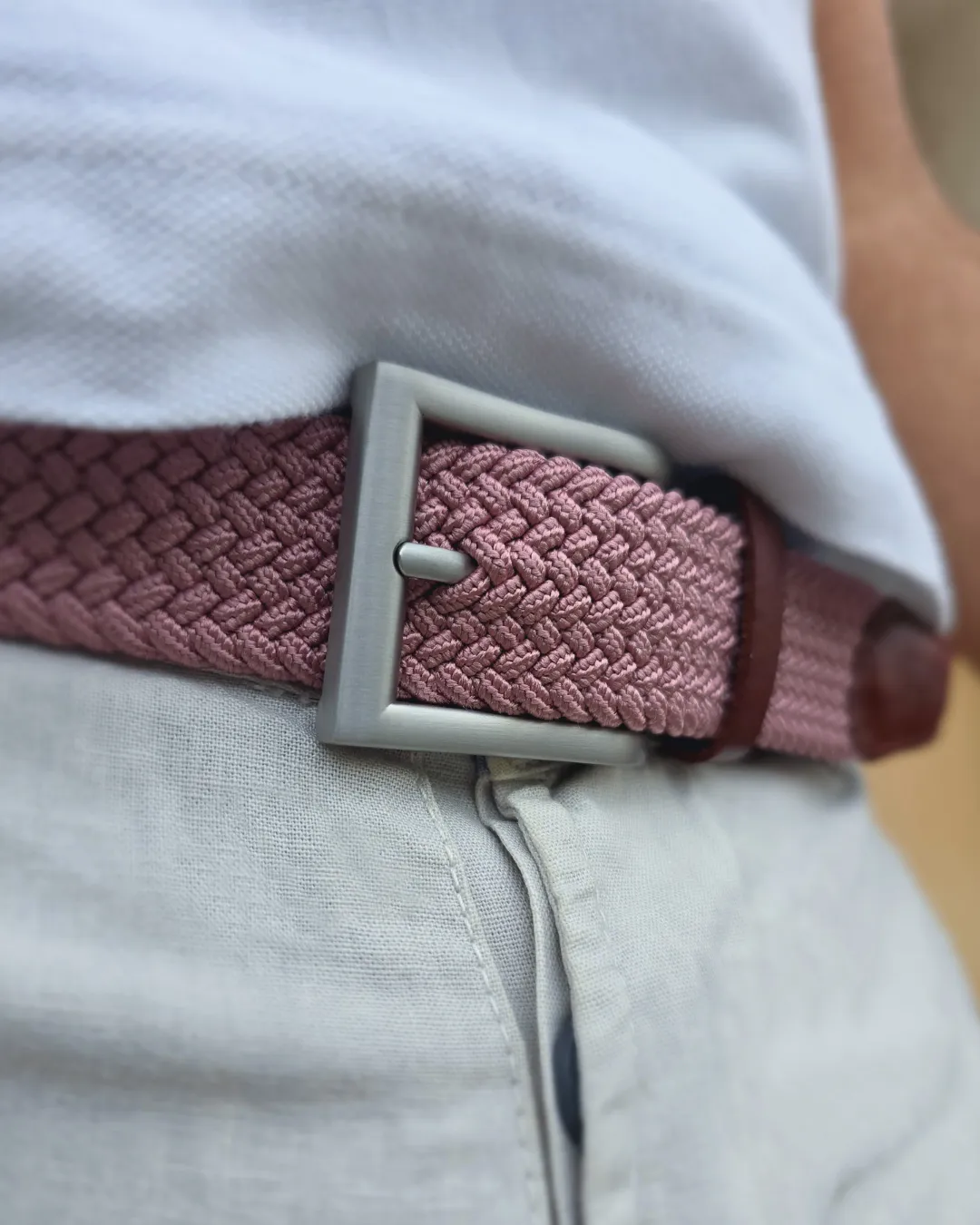 Recycled Elastic Woven Belt Gini