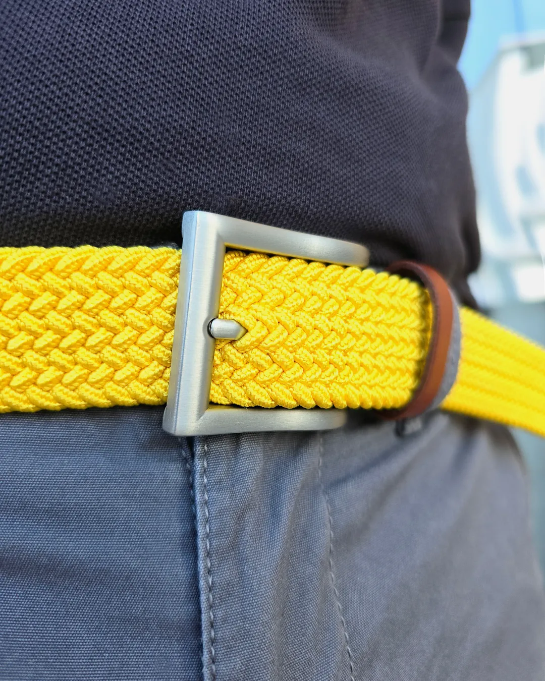 Recycled Elastic Woven Belt Sadio