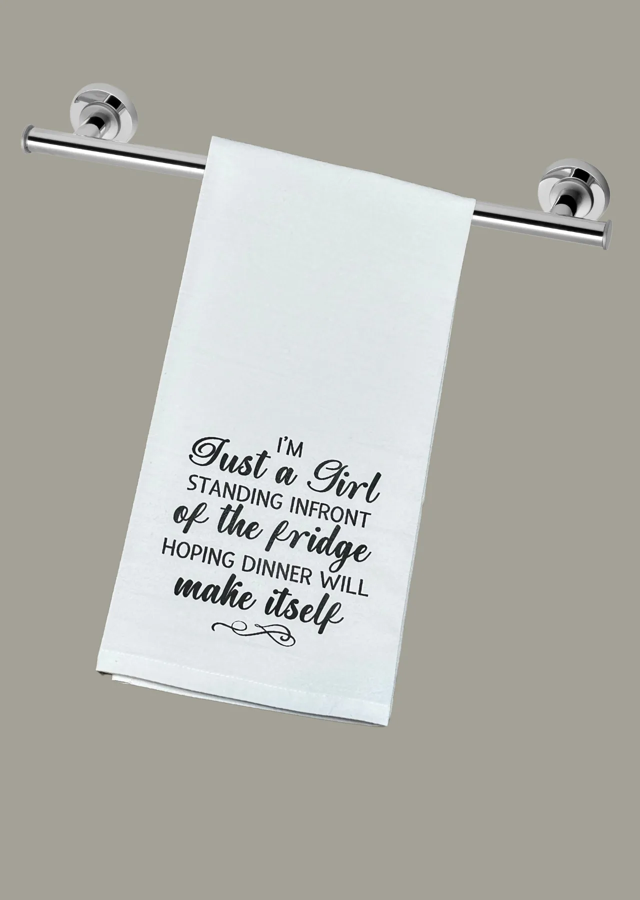 Relatable Kitchen Humor: The Towel Every Cook Needs