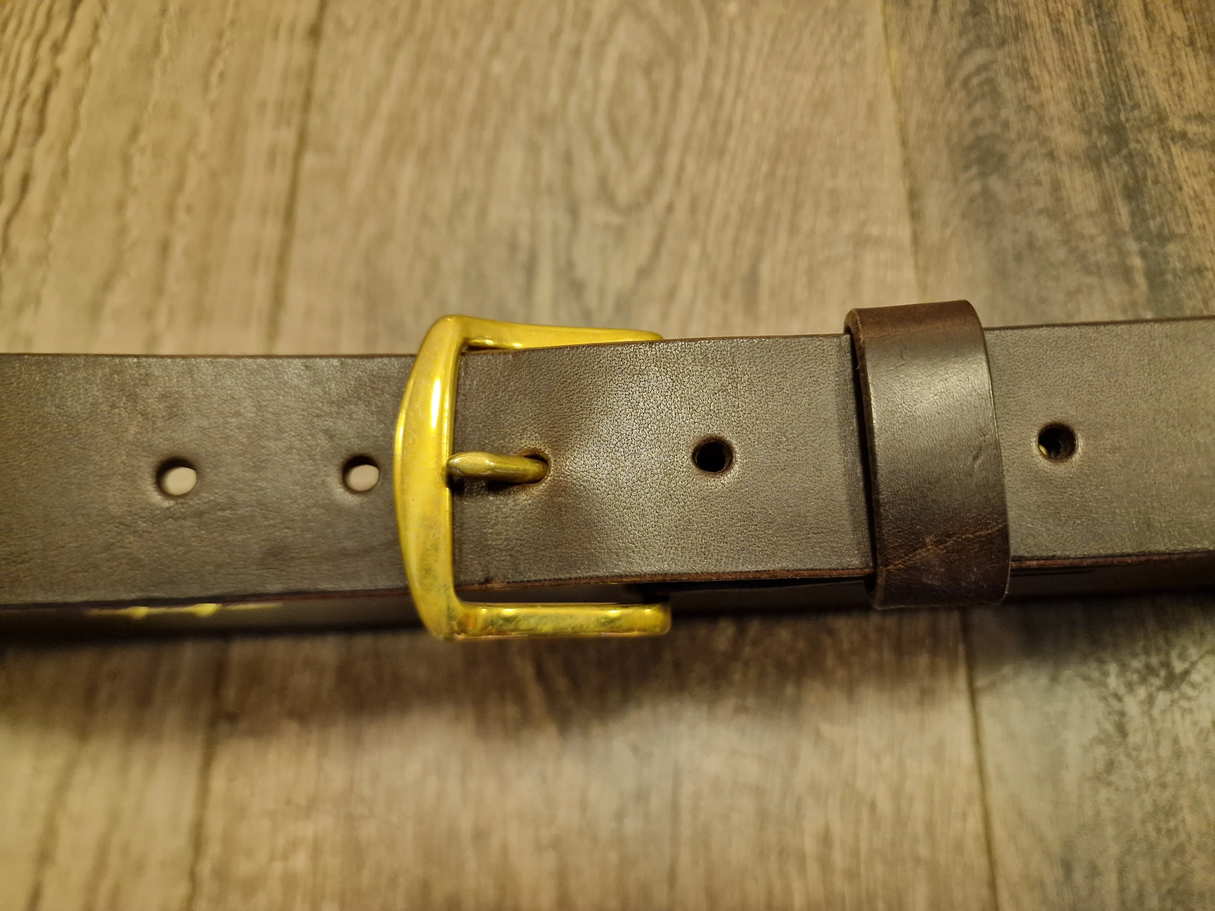 Retreat Clothing Handmade 38mm Dark Brown Belt