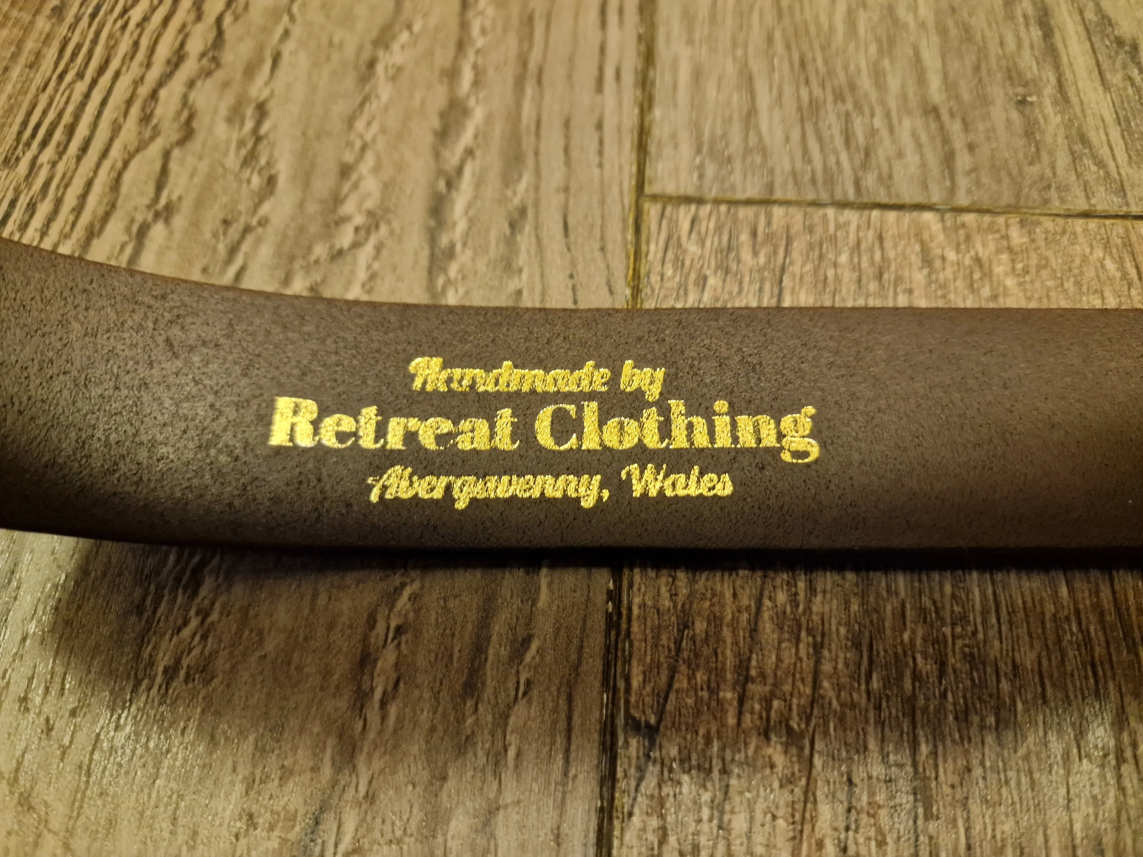 Retreat Clothing Handmade 38mm Dark Brown Belt