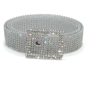 Rhinestone Embellished Belt