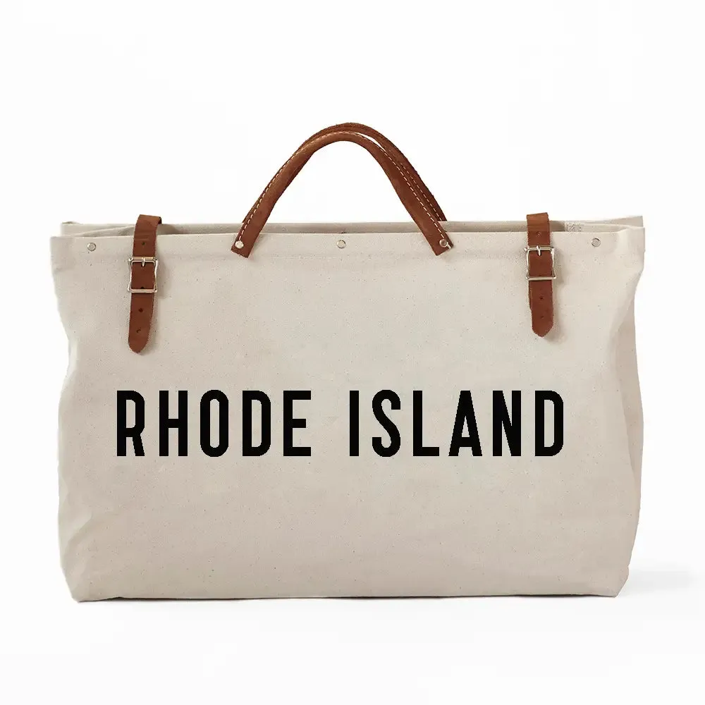RHODE ISLAND Canvas Utility Bag