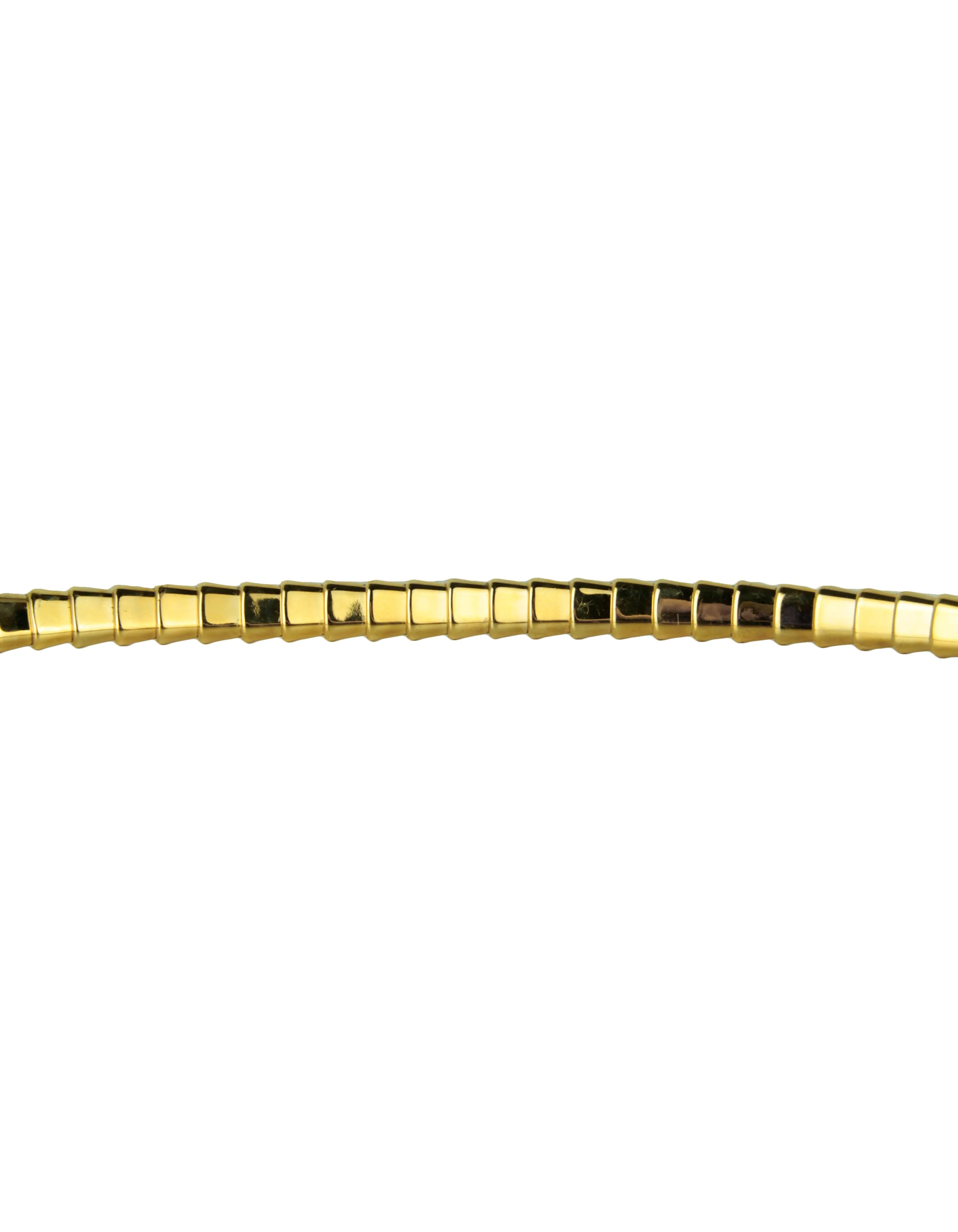 Roberto Cavalli Gold Snake Belt with Crystal Detail sz L