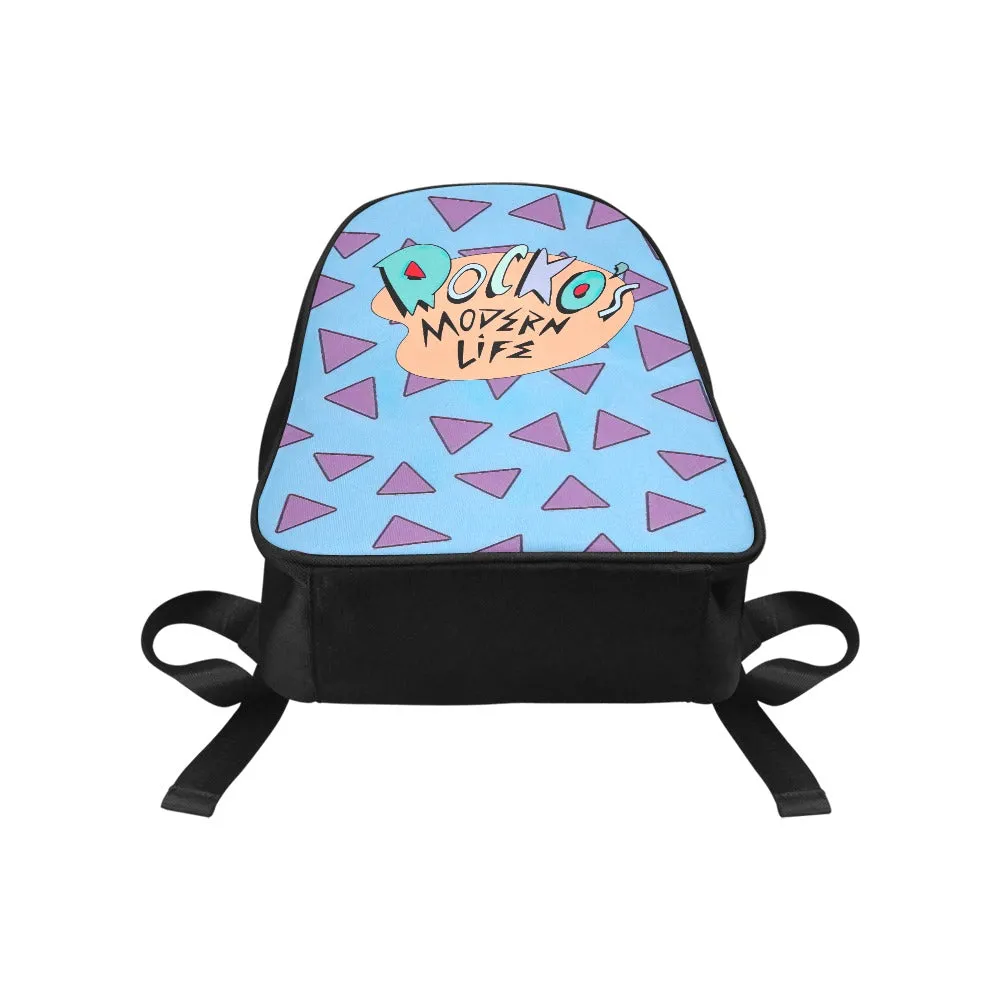 Rocko's Modern Life Print Canvas Backpack