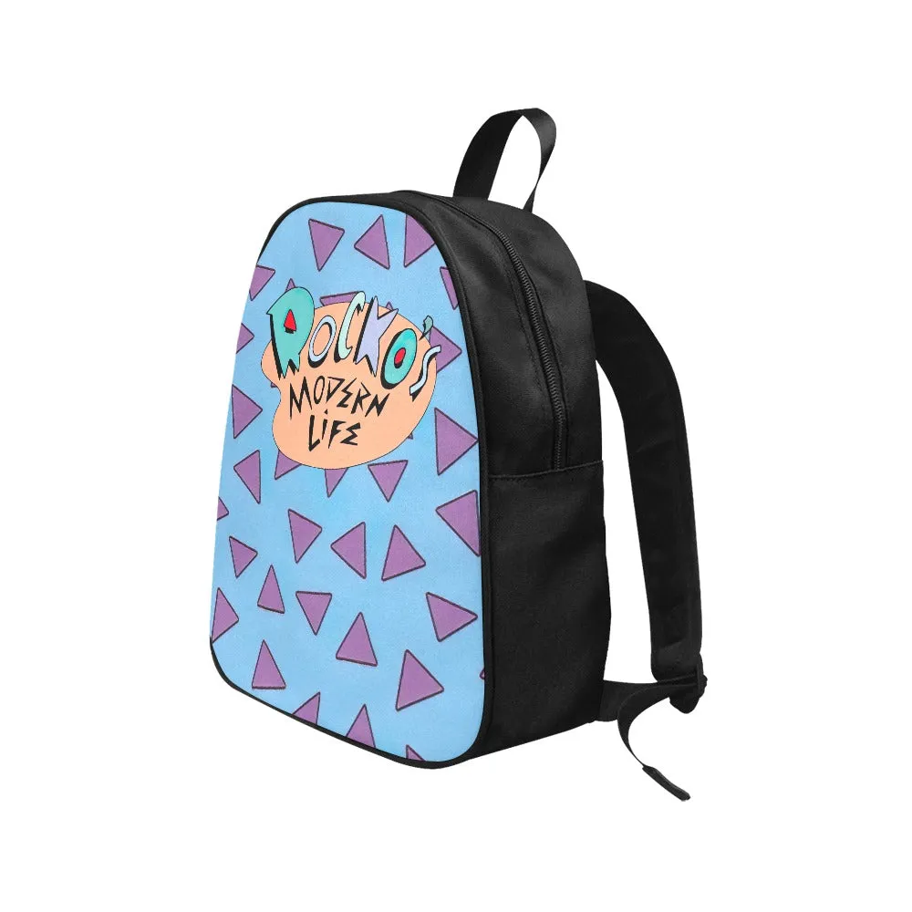 Rocko's Modern Life Print Canvas Backpack