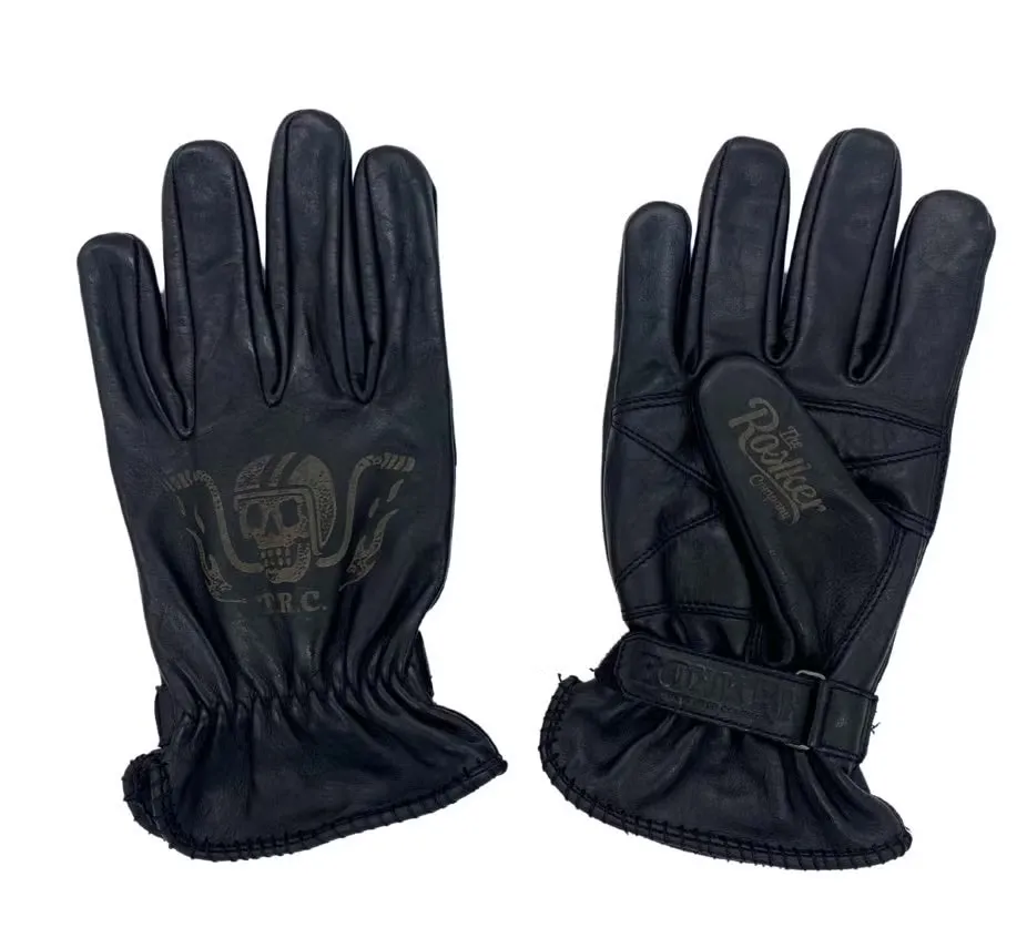 ROKKER GLOVE TATTOO APE - BLACK