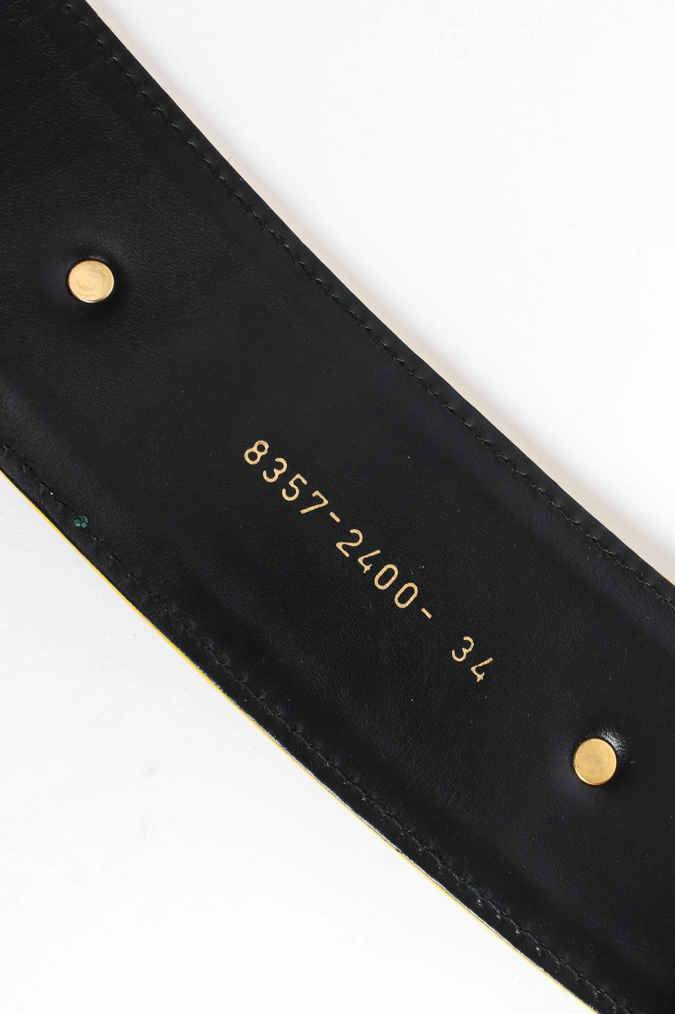 Roman Compass Leather Belt