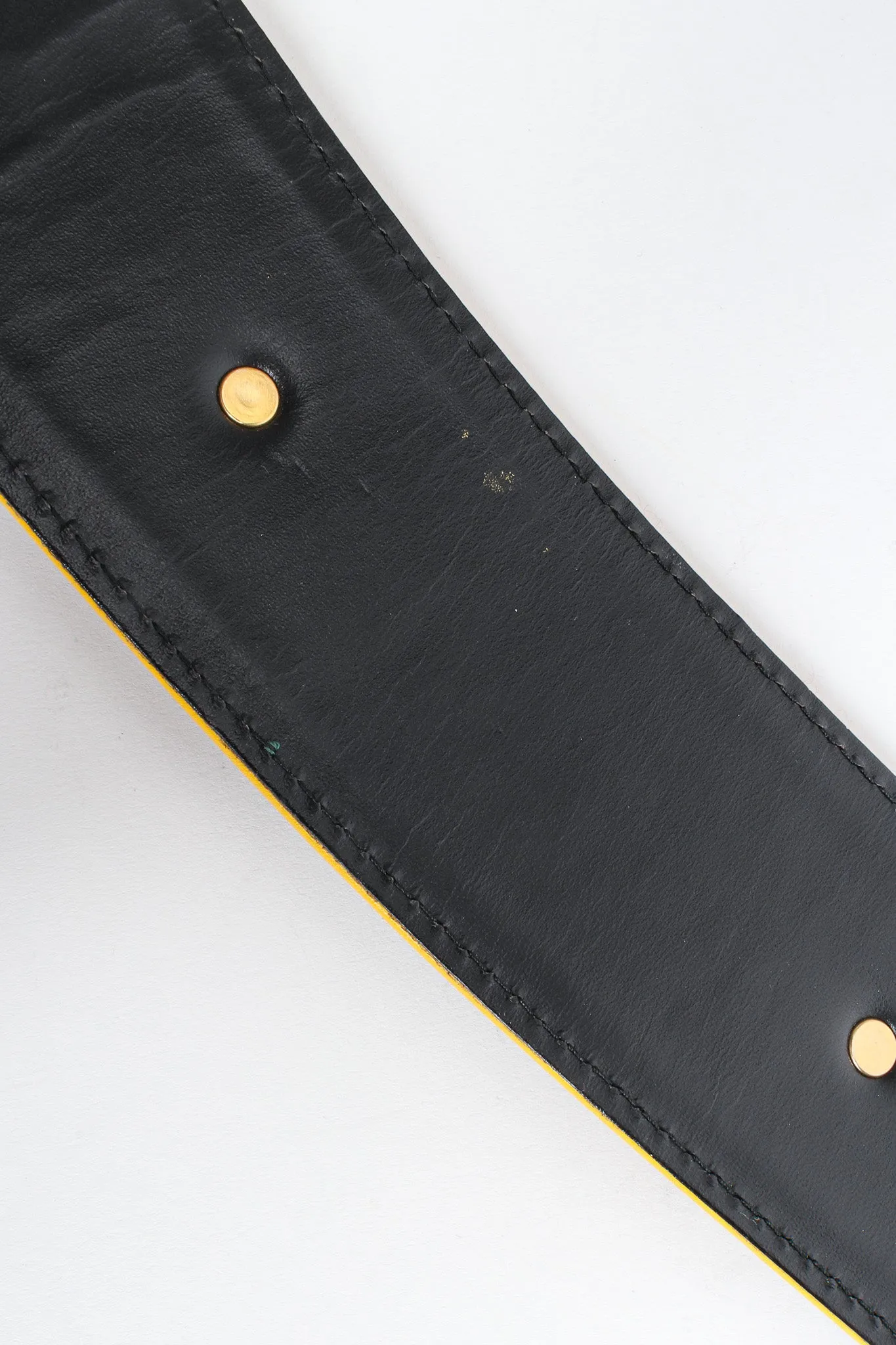 Roman Compass Leather Belt
