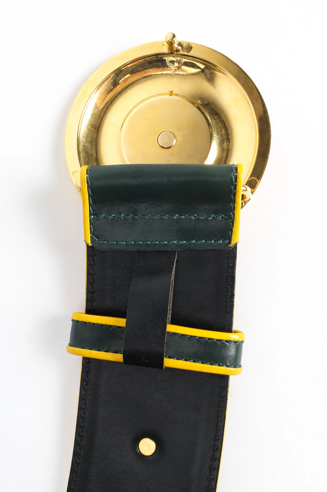 Roman Compass Leather Belt