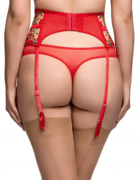 Rosewyn Suspender - Flame -