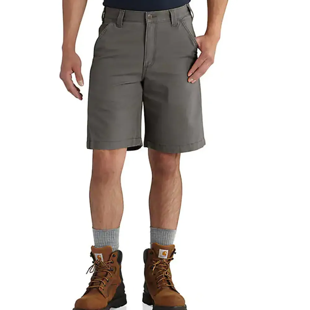 Rugged Flex® Relaxed Fit Canvas Work Short - Gravel - 102514