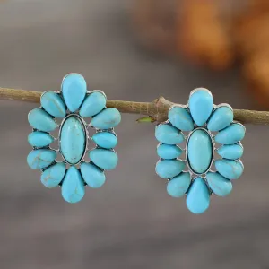 Sacred Stone Turquoise Earrings