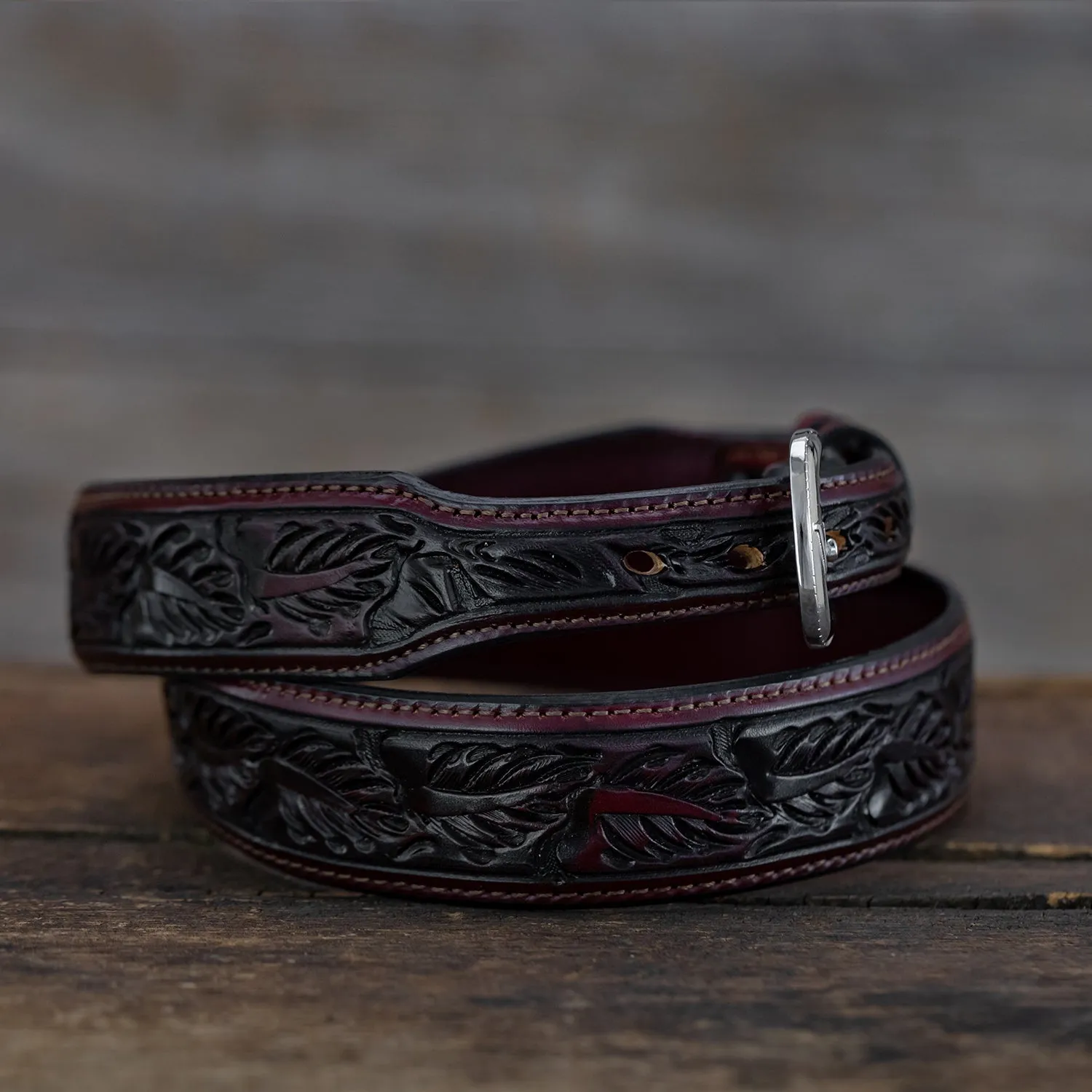 Saddle Brown Over Under Leaf