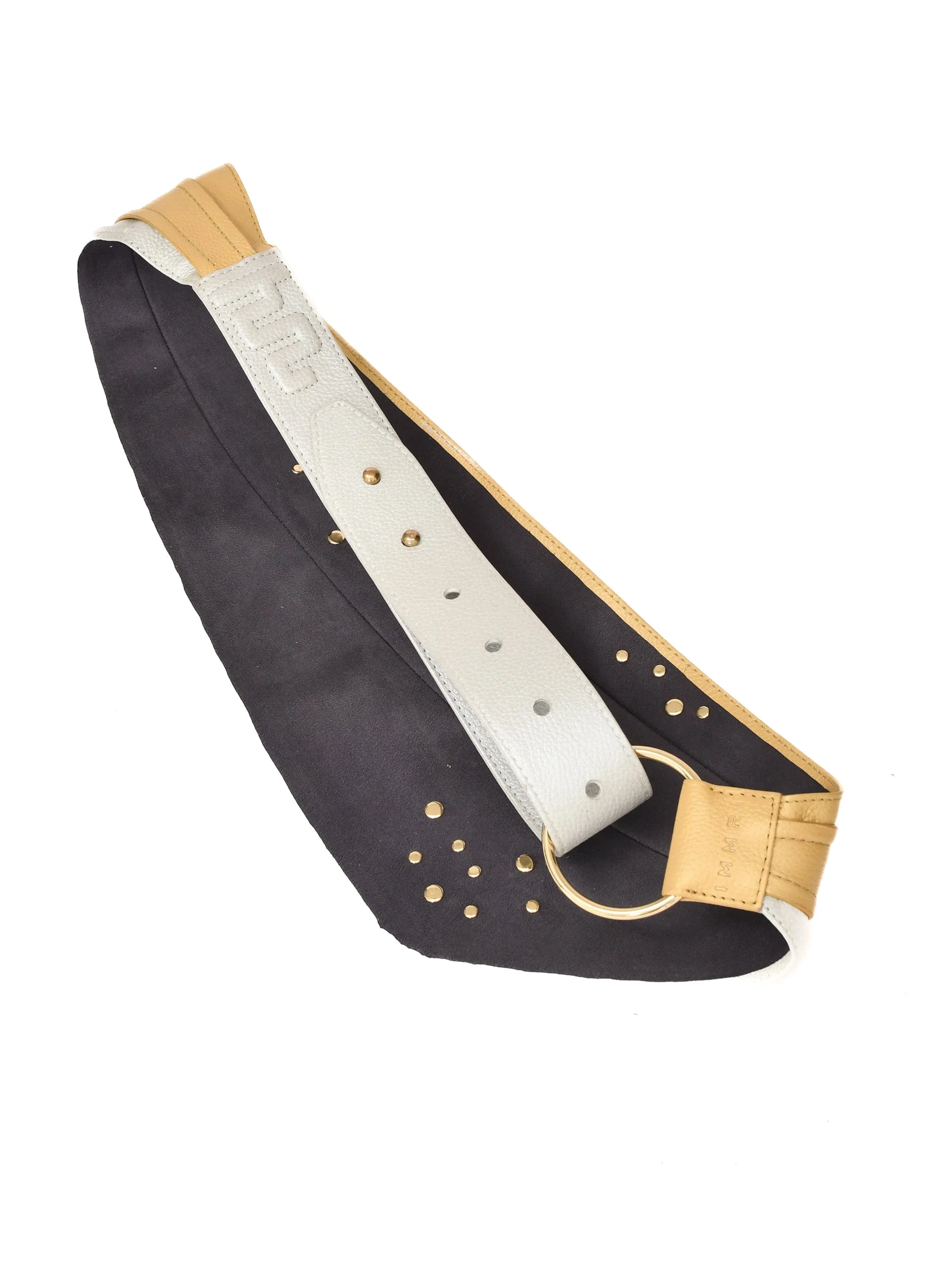 Scarf Belt In Gold And Silver
