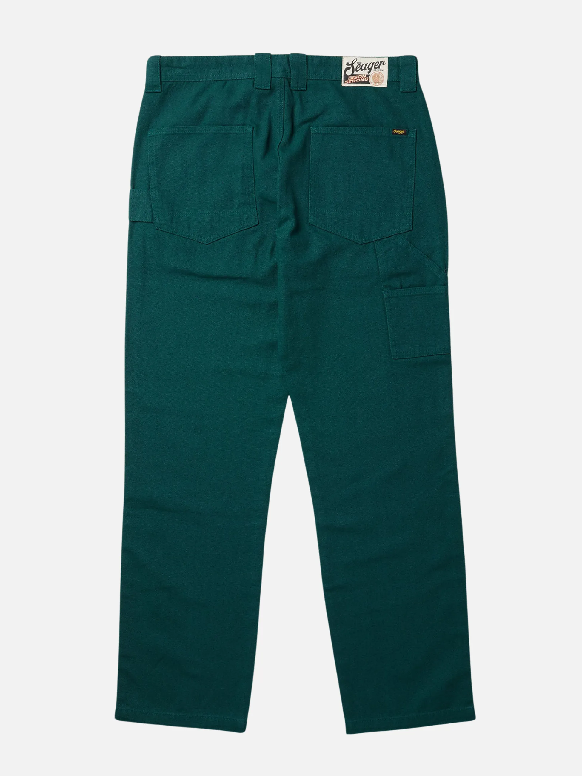 Seager Bison Canvas Pants - Tough Teal