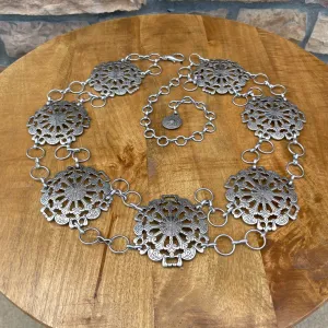 Selena Silver Concho Belt