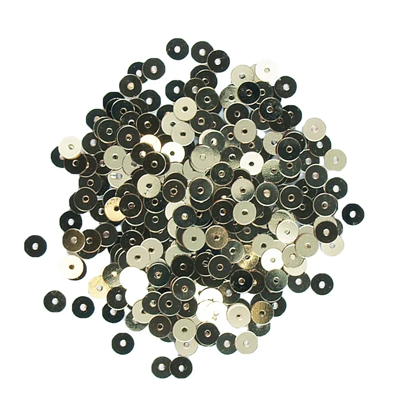 SENSATIONS SEQUINS FLAT GOLD 5MM 15G