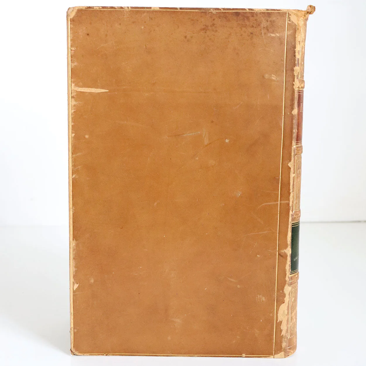 Set of Two Leather Bound Books: The Works of Washington Irving, Volume I-II