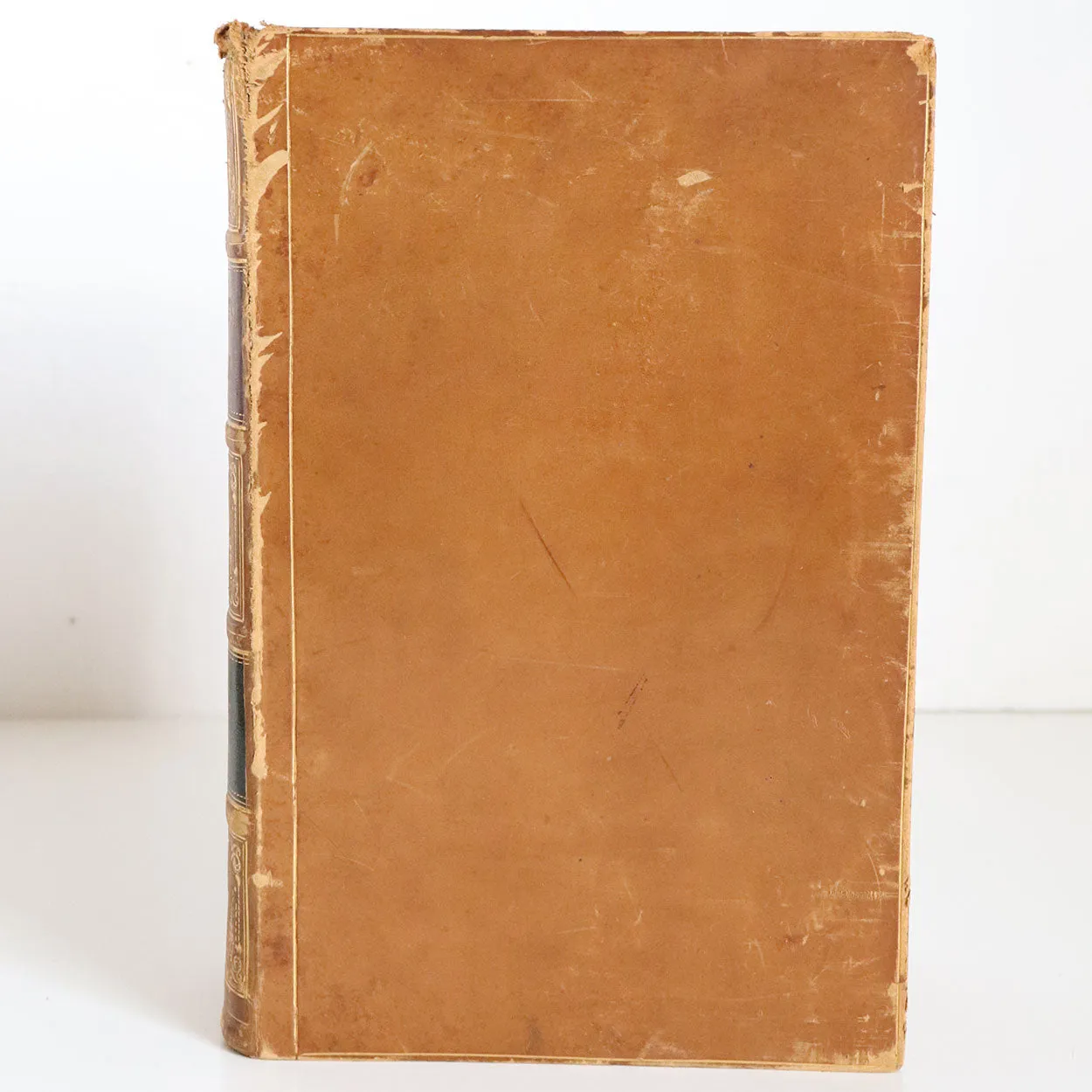 Set of Two Leather Bound Books: The Works of Washington Irving, Volume I-II
