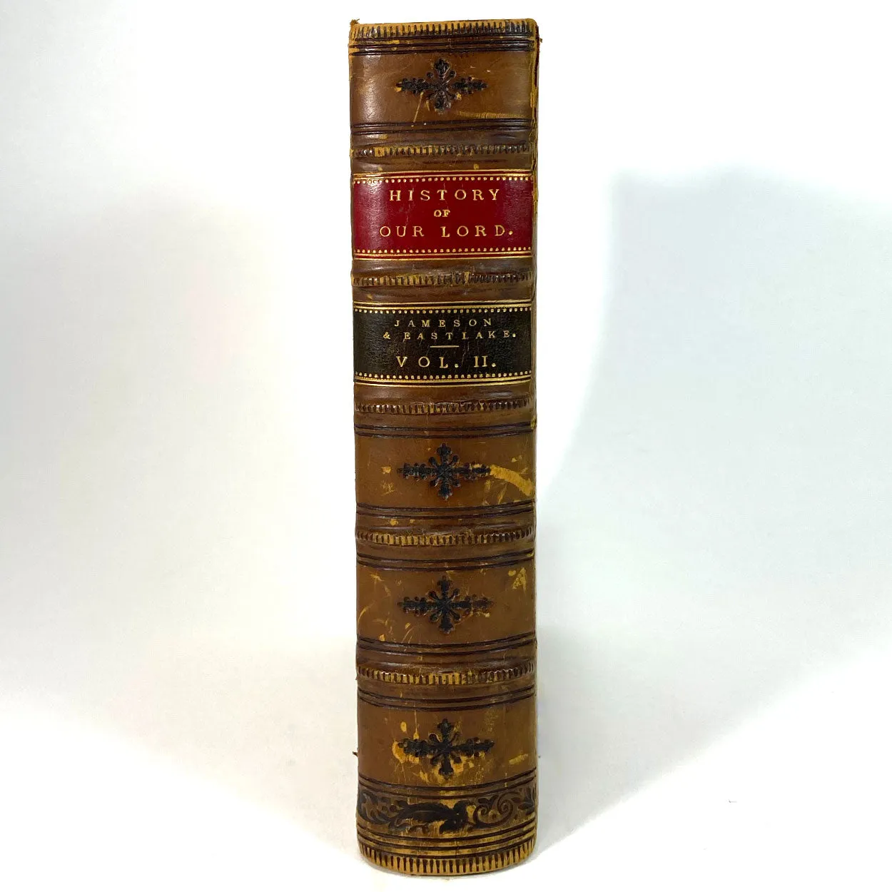 Set Two Books: The History of Our Lord by Anna Jameson & Lady Elizabeth Rigby Eastlake