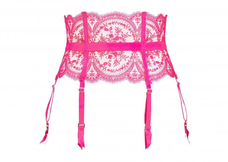 Severine Suspender - Neon Candy -
