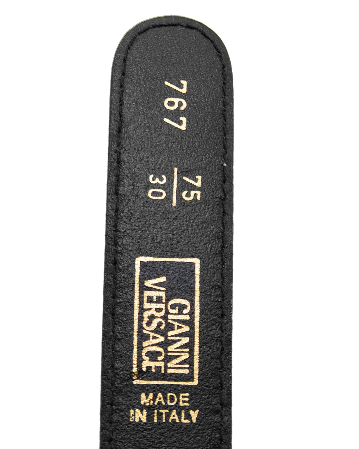 Silver Leather and Gold Belt