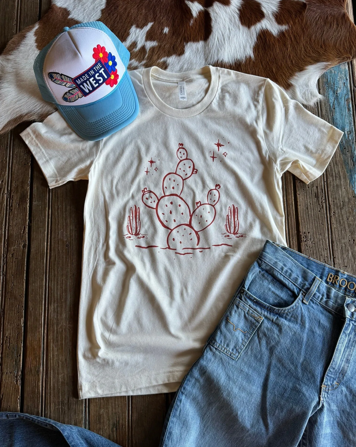 Simple Cactus Graphic Tee