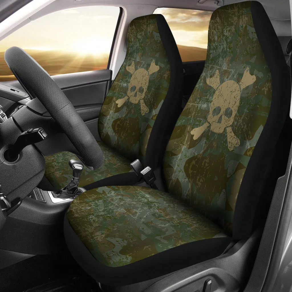 Skull & Crossbones Car Seat Covers (Set of 2)