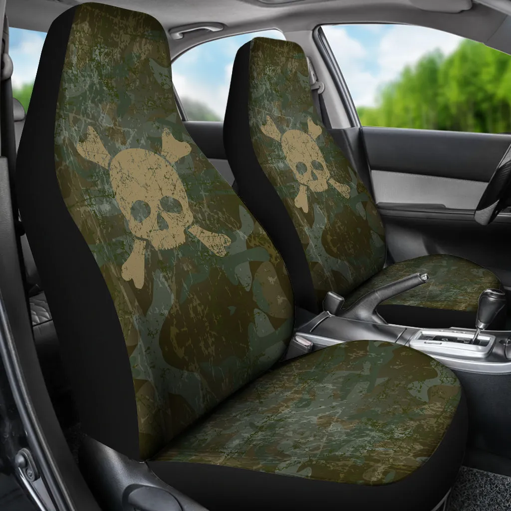 Skull & Crossbones Car Seat Covers (Set of 2)