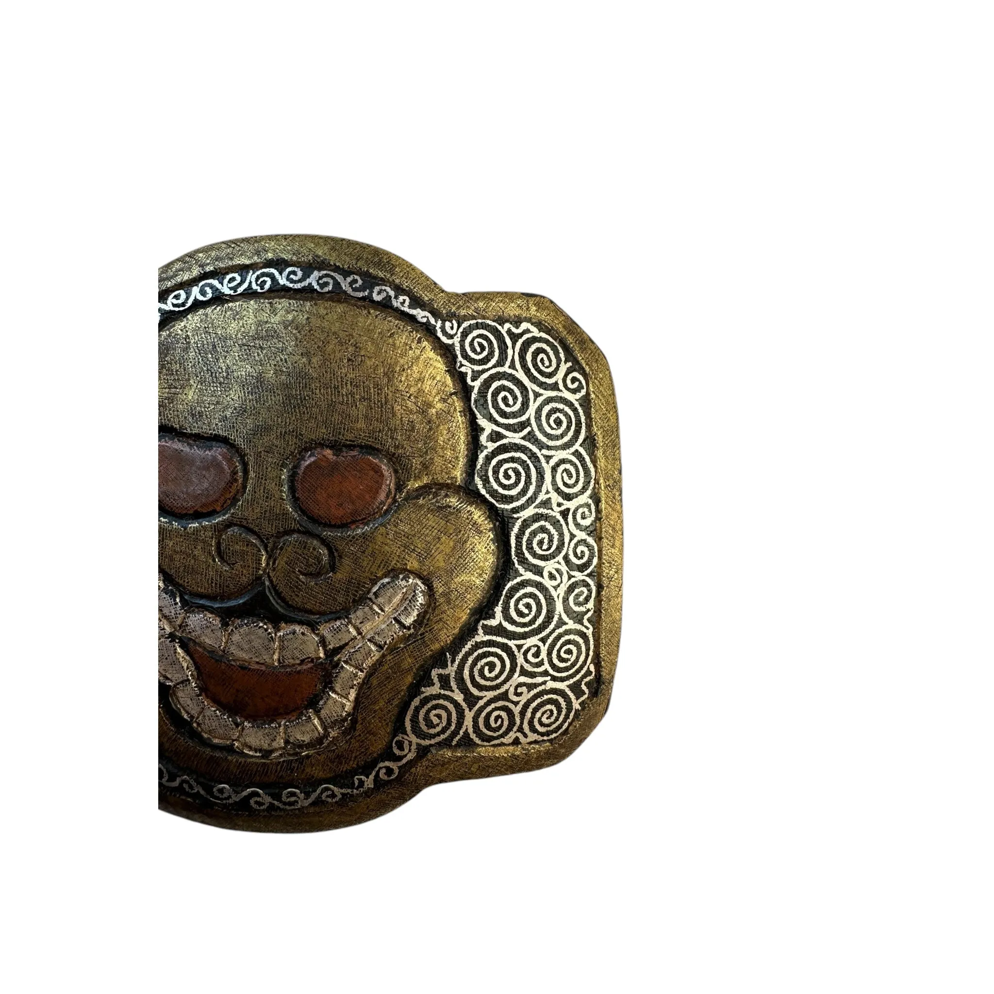 Skull belt buckle